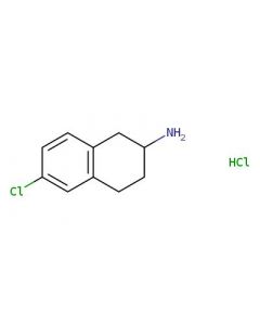 Astatech 2-AMINO-6-CHLORO-1,2,3,4-TETRAHYDRONAPHTHALENE HCL, 97.00% Purity, 0.25G